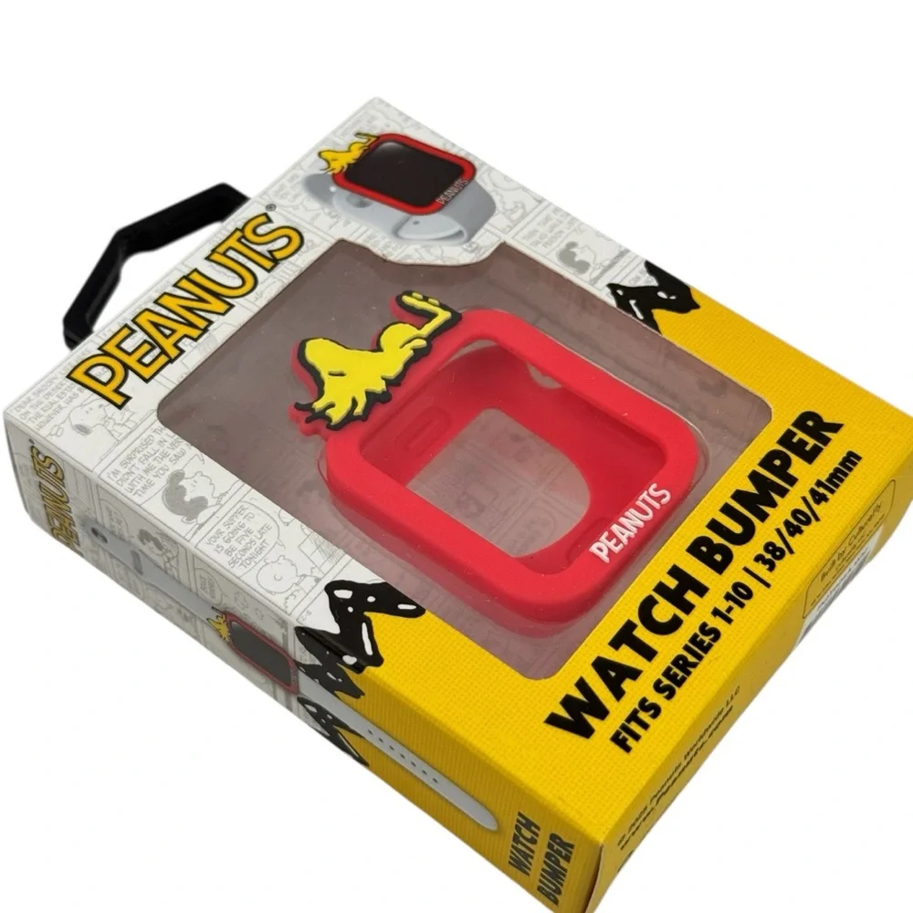 NIB CultureFly Peanuts Woodstock Apple Watch Bumper Case 38 40 41mm Doghouse